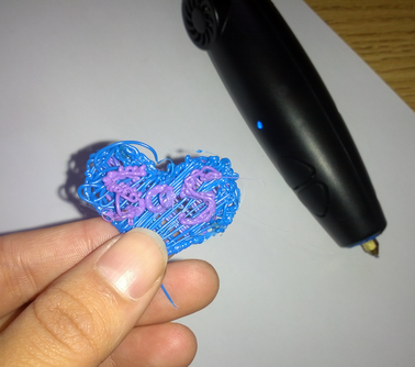 Love Southend Heart 3Doodler