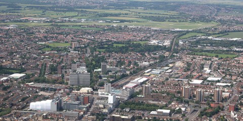 Southend Town Aerial View