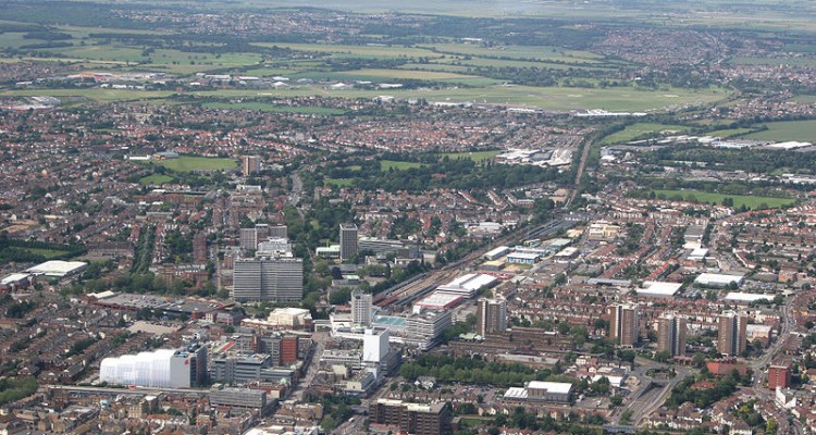 Southend Town Aerial View
