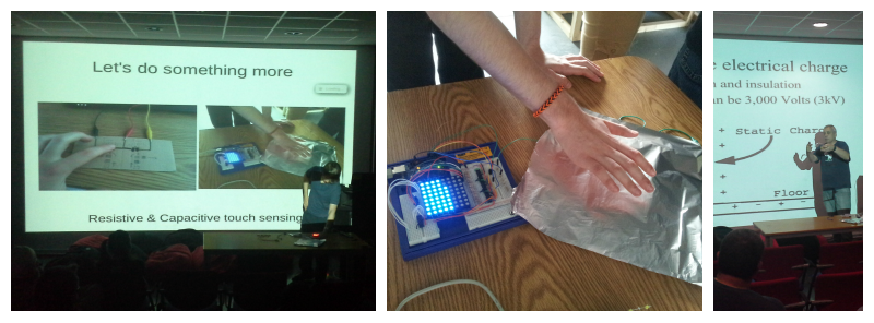 Resistive and capacitive touch sensing