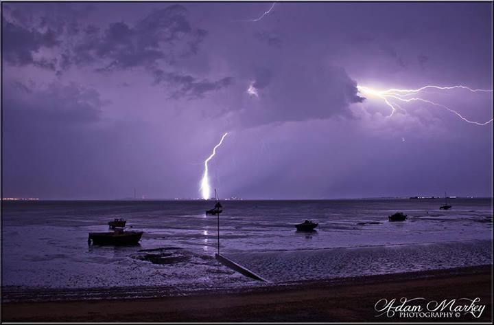 Southend Lightning Storm 2014