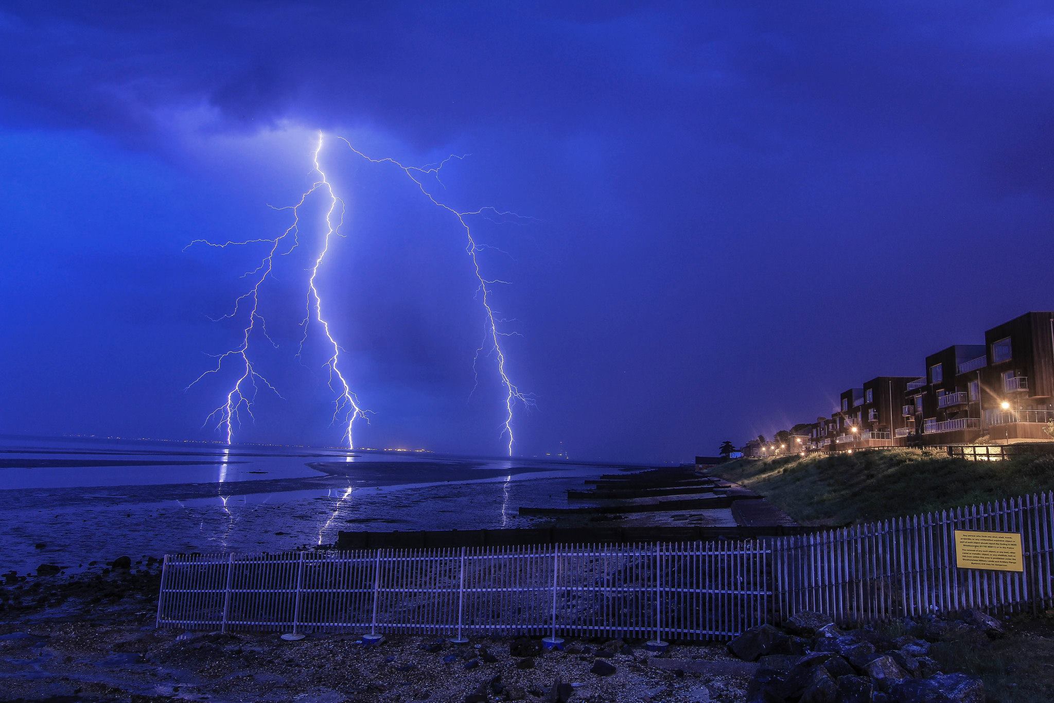 Southend Lightning Storm 2014