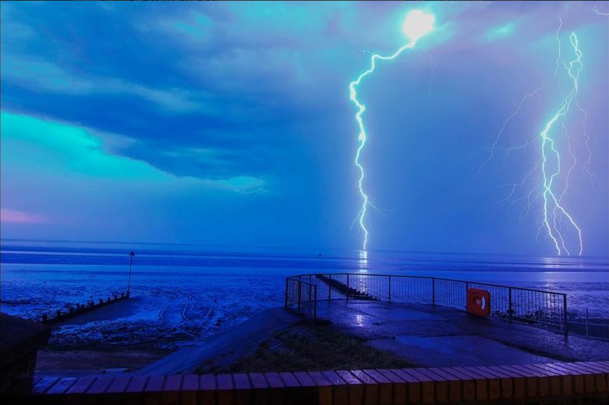 Southend Lightning Storm 2014