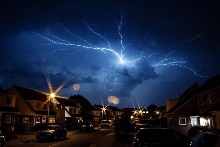 Southend Lightning Storm 2014