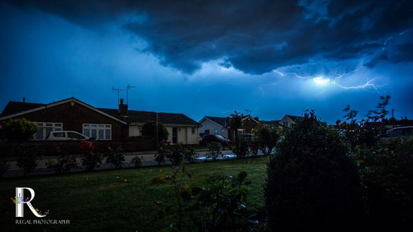 Southend Lightning Storm 2014