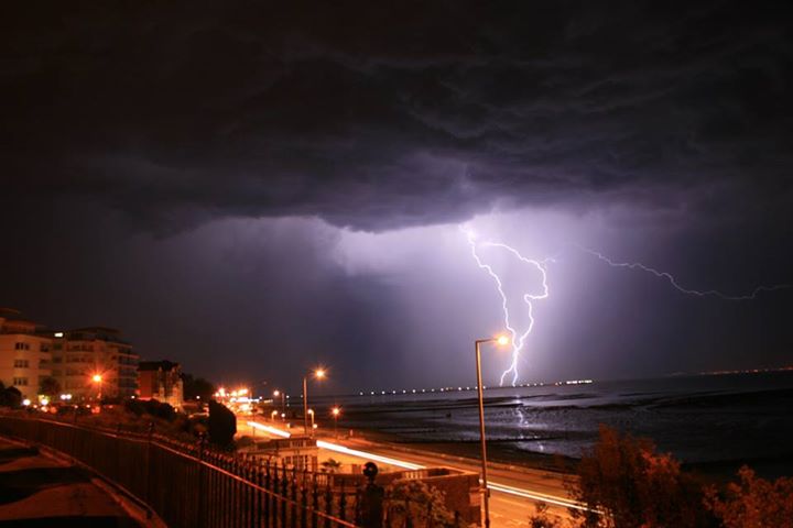 Southend Lightning Storm 2014