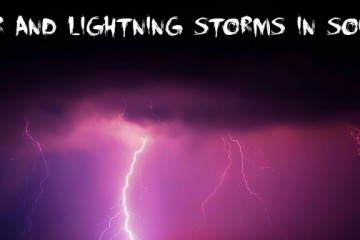 Thunder and Lightning Storms in Southend 2014