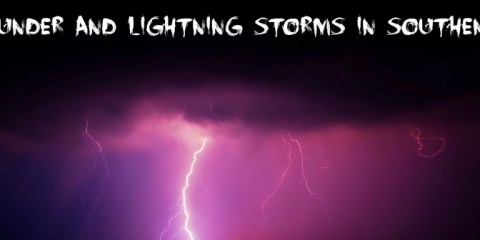 Thunder and Lightning Storms in Southend 2014