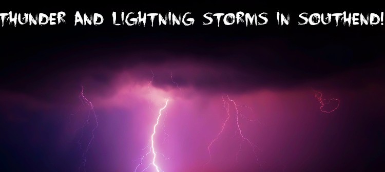 Thunder and Lightning Storms in Southend 2014