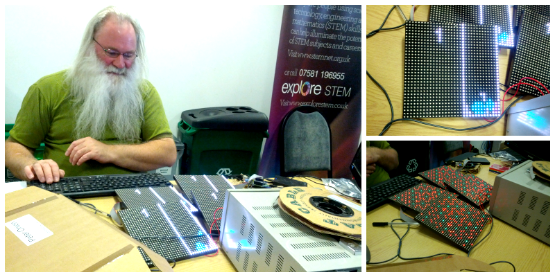 Peter Onion's LED tetris