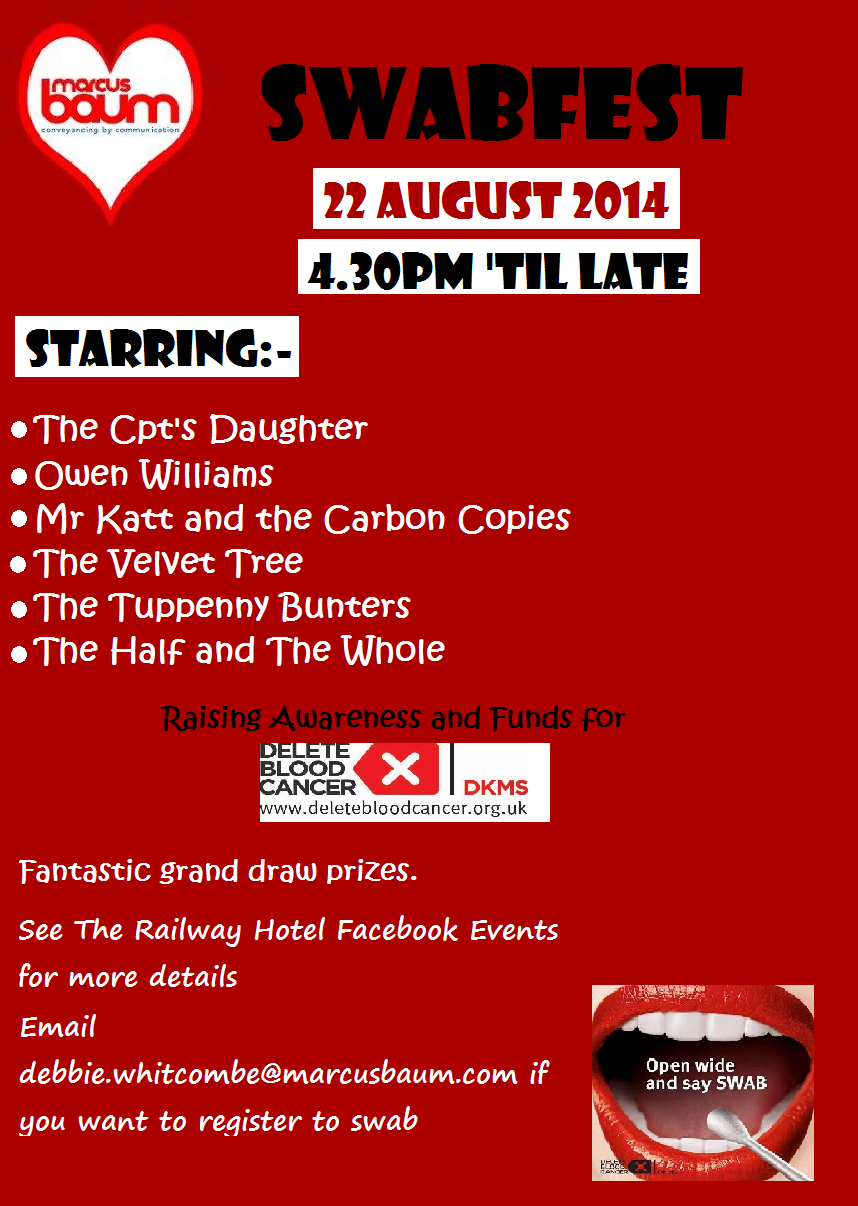 Swabfest Railway Hotel 2014