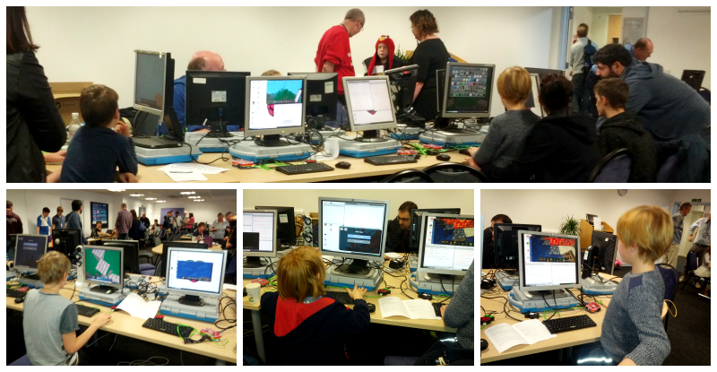 Adventures in Minecraft at Southend Raspberry Jam