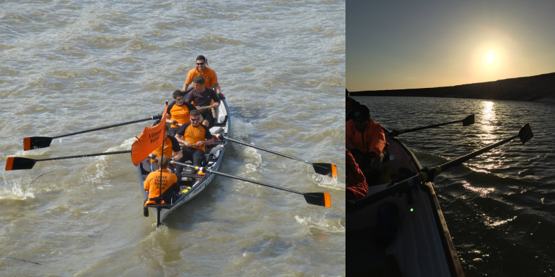 Gig Rowing with the Lower Thames Rowing Club
