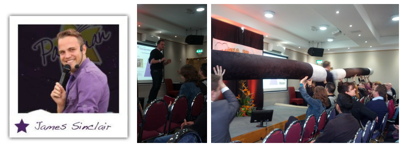 James Sinclair at Wanna Be An Entrepreneur 2015
