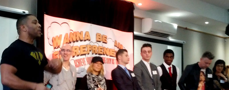 Julian Hall at Wanna Be An Entrepreneur 2015