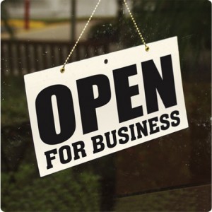 Open For Business