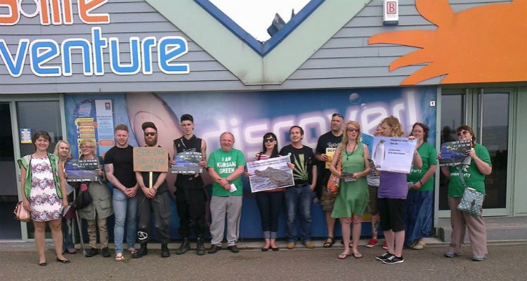 Sea Life Adventure Protest