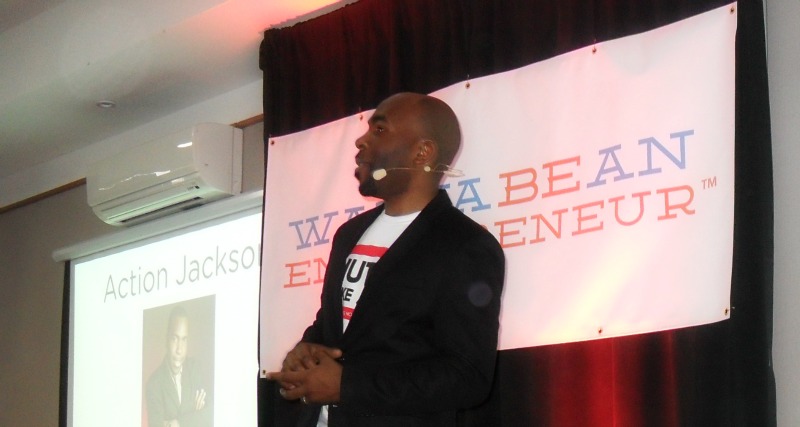 Action Jackson at Wanna Be An Entrepreneur 2016