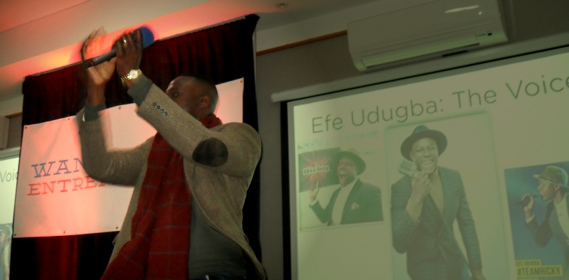 Efe Udugba at Wanna Be An Entrepreneur 2016