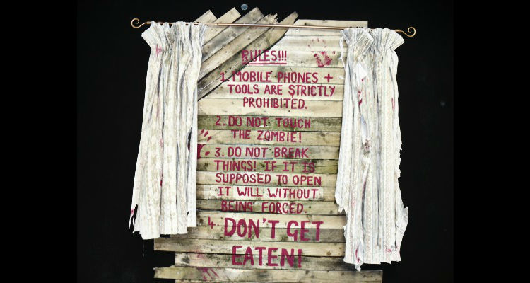 Room Escape Southend Zombie Outbreak Rules