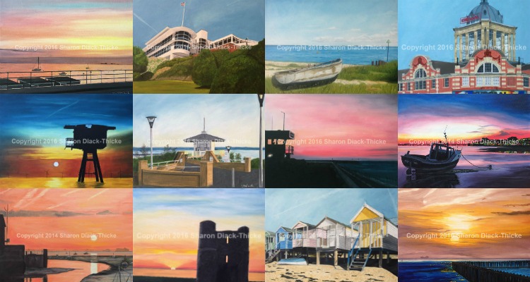 Paintings of Southend by Sharon Diack-Thicke