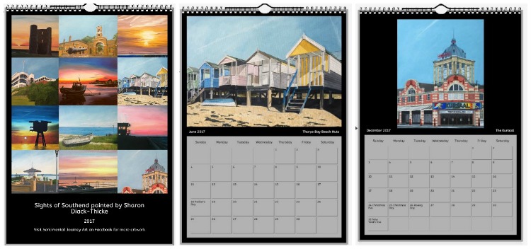 Southend Paintings Calendar 2017